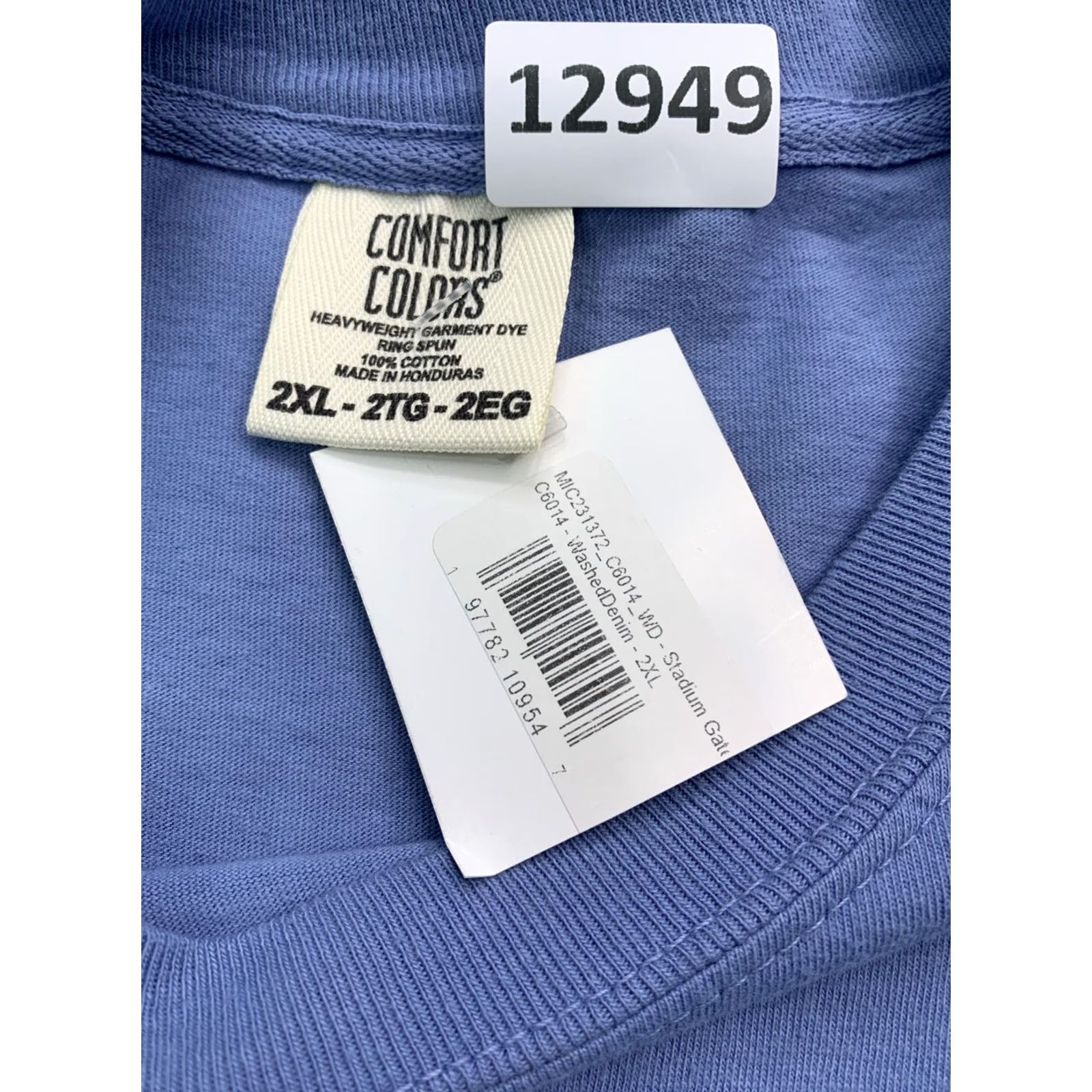Comfort Colors Comfort Colors University Of Michigan Big House Graphic Long Sleeve Shirt 2XL Blue Mens Womens Unisex Adults Crew Neck Graphic Print Cotton Blend NWT Size US XXL / EU 58 / 5 - 4 Thumbnail