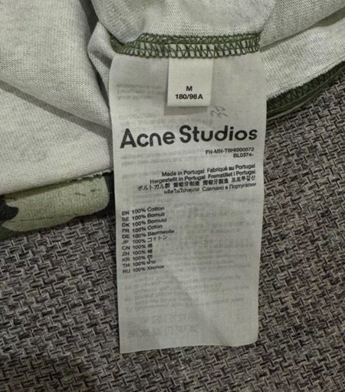 Acne Studios Acne studios Vintage do short sleeves 2412-Nextarrow Size US M / EU 48-50 / 2 - 5 Thumbnail