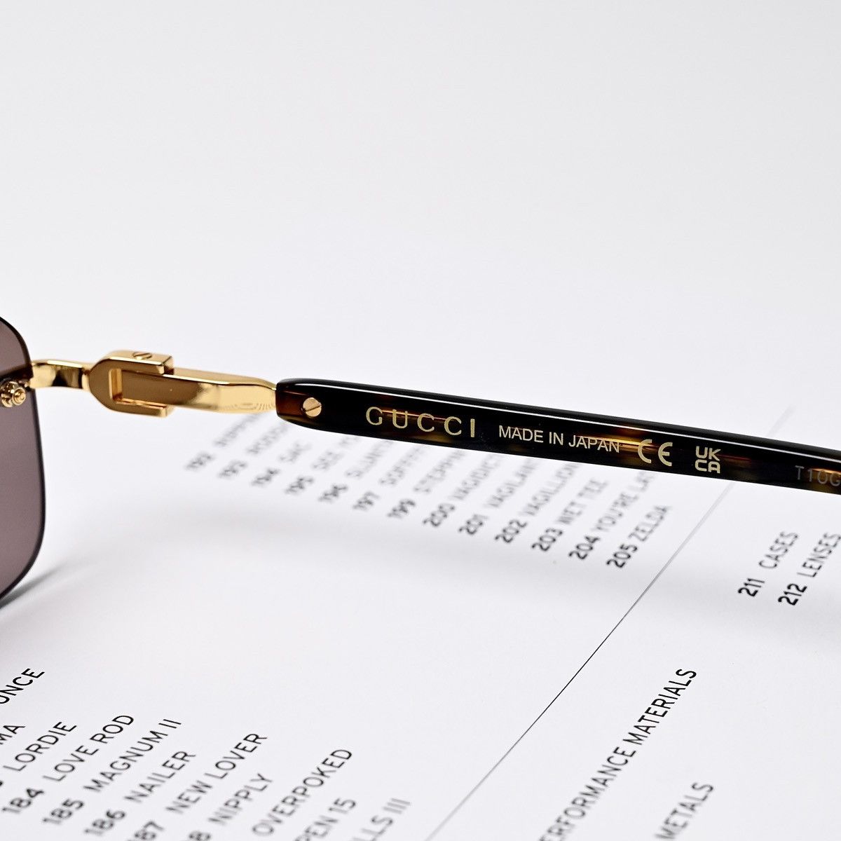 Gucci GUCCI GG1221S SUNGLASSES Size ONE SIZE - 9 Thumbnail