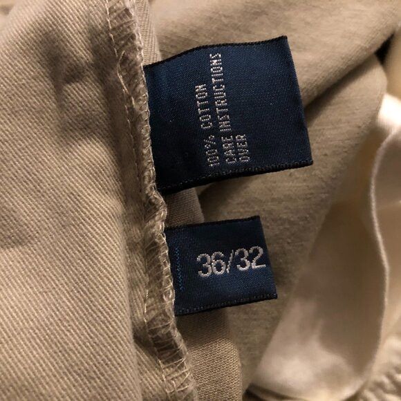 Polo Ralph Lauren polo Ralph Lauren men's 100%cotton casual pants size: 36/32 Size US 36 / EU 52 - 6 Thumbnail