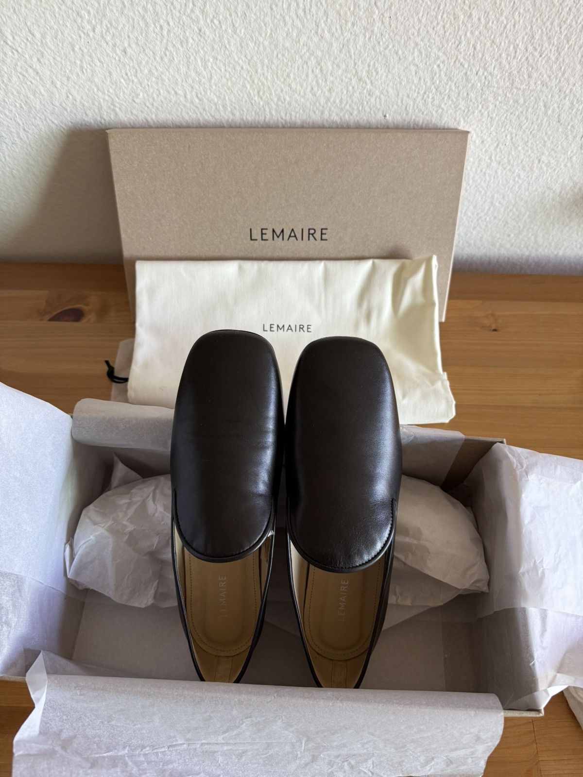 Lemaire LEMAIRE Leather Soft Loafers Women’s size 38 RARE Size US 8 / IT 38 - 5 Thumbnail