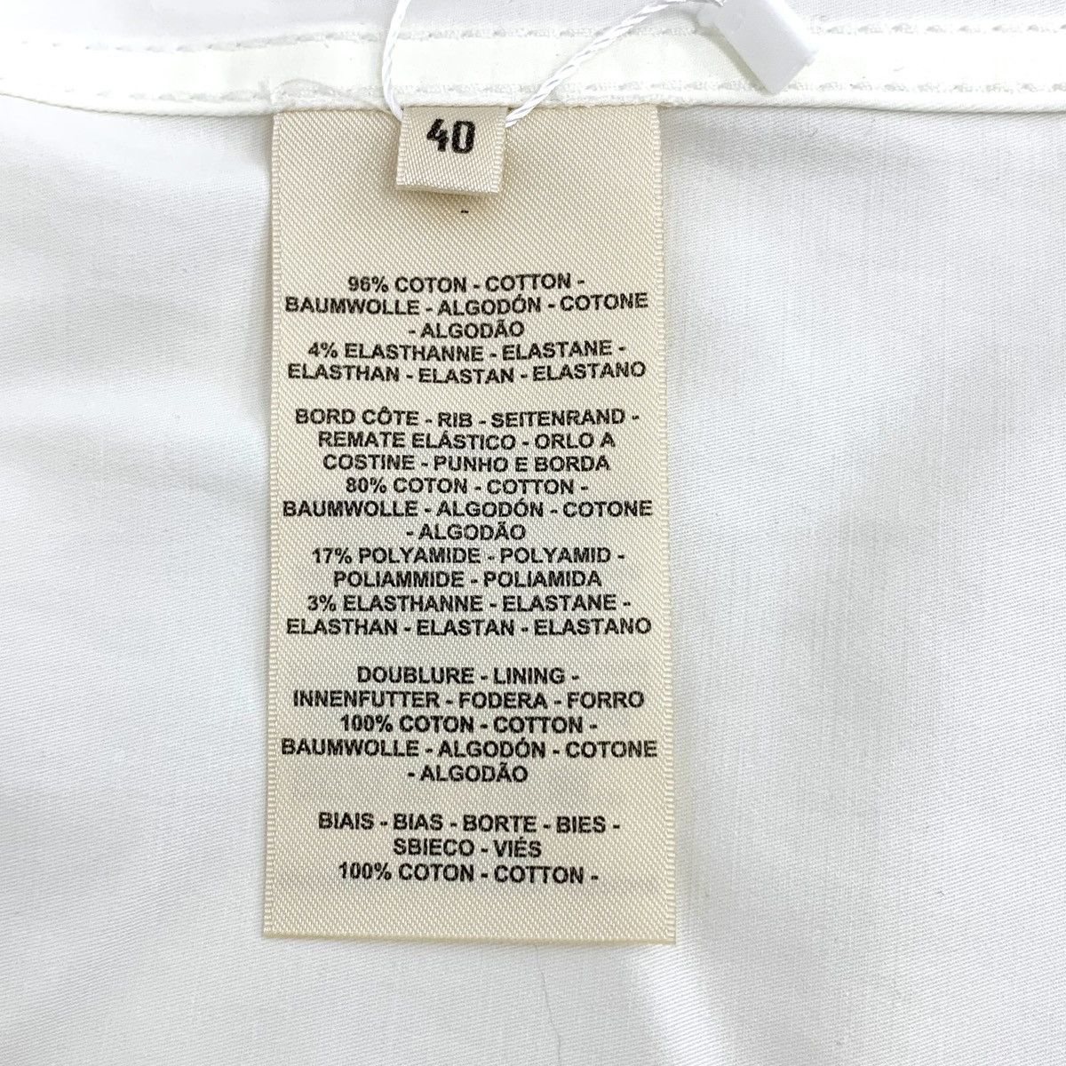 Hermes Hermes White Cotton Belted Sleeveless Dress K26WX Size S / US 4 / IT 40 - 9 Thumbnail