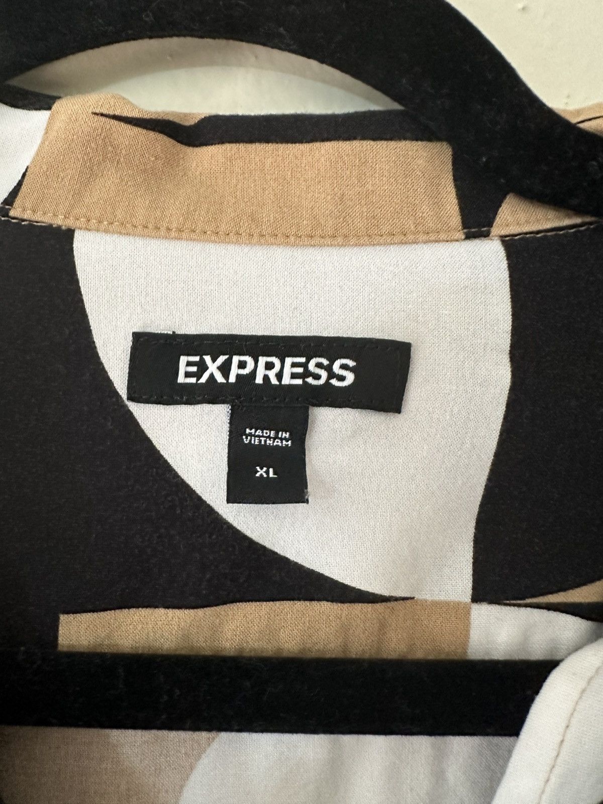 Express Geometric Rayon Express Shirt Size US XL / EU 56 / 4 - 2 Thumbnail