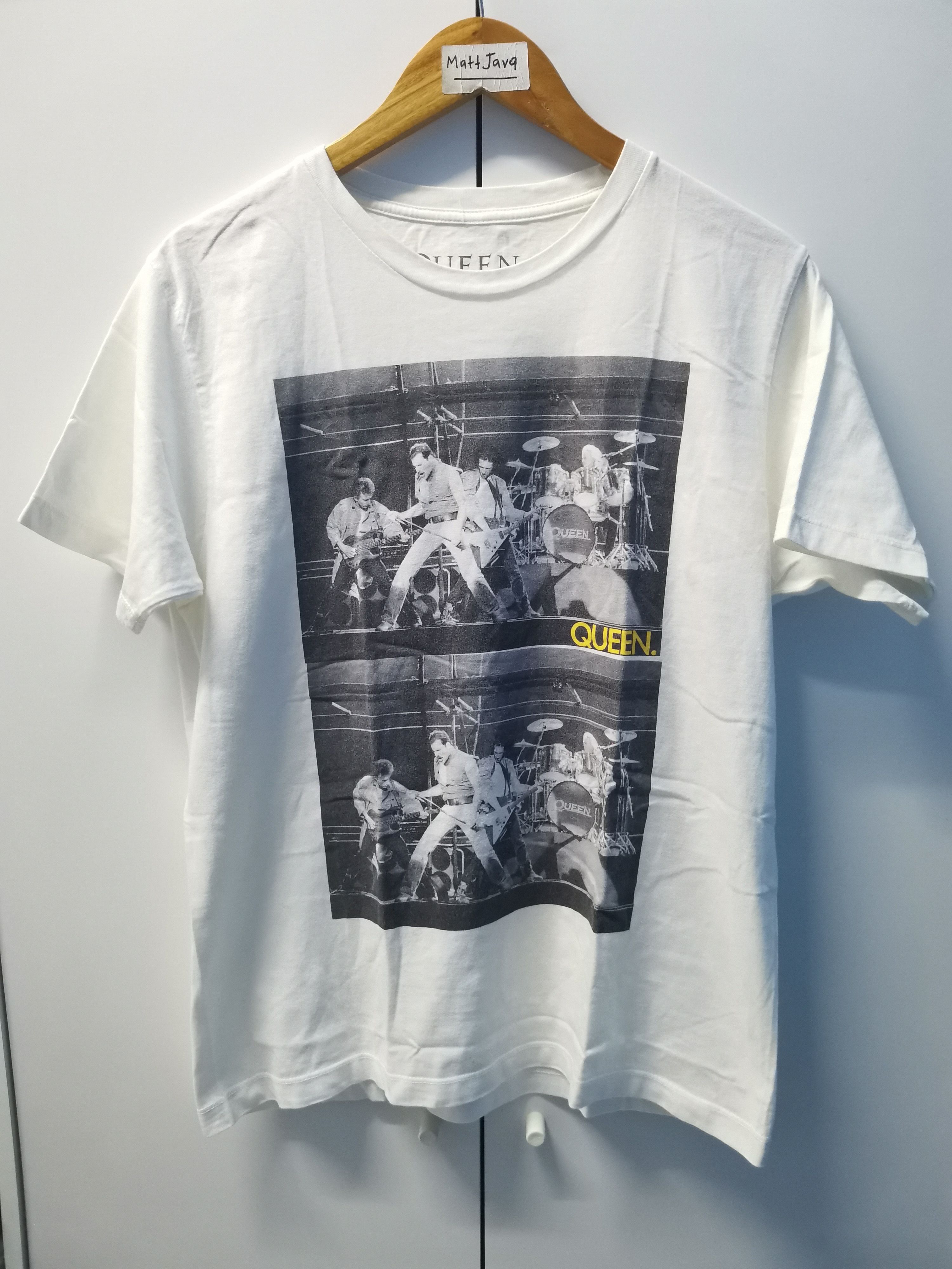 Band Tees Queen Rock Band Tee Kiss Metallica Stones Nirvana Size US M / EU 48-50 / 2 - 2 Thumbnail