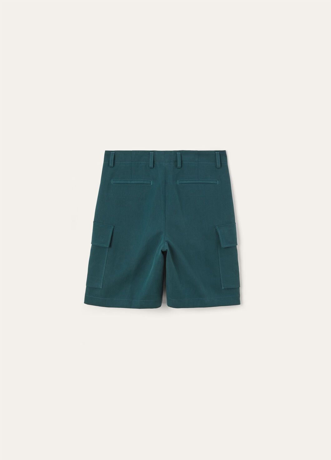 Loro Piana o1w1db10725 FAO4981 Einar Bermuda Short in Green Size US 40 / EU 56 - 2 Thumbnail