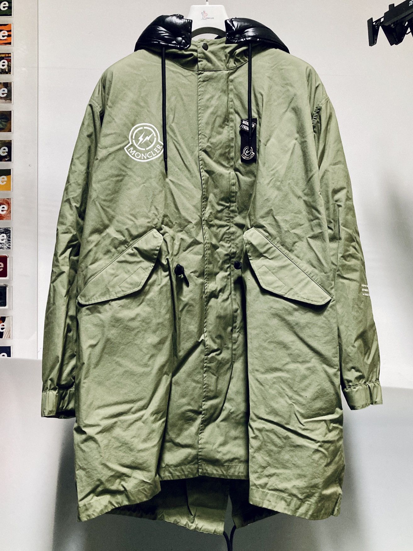 Fragment Design × Moncler Moncler x Hiroshi Fujiwara Fragment Design Military Parka Size US M / EU 48-50 / 2 - 8 Thumbnail