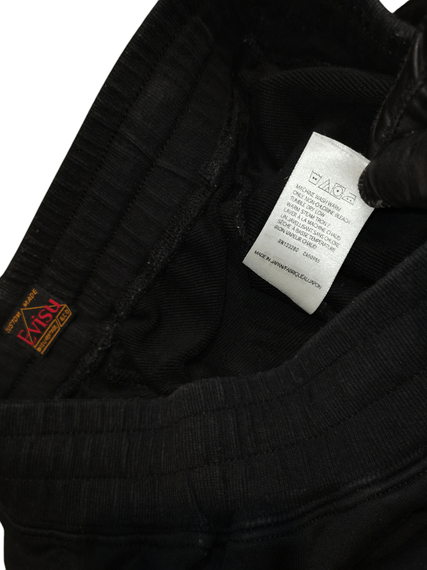 Evisu EVISU DARUMA EBISU AND TIGER DAICOCK PRINTED SWEAT SHORTS Size US 33 - 7 Thumbnail
