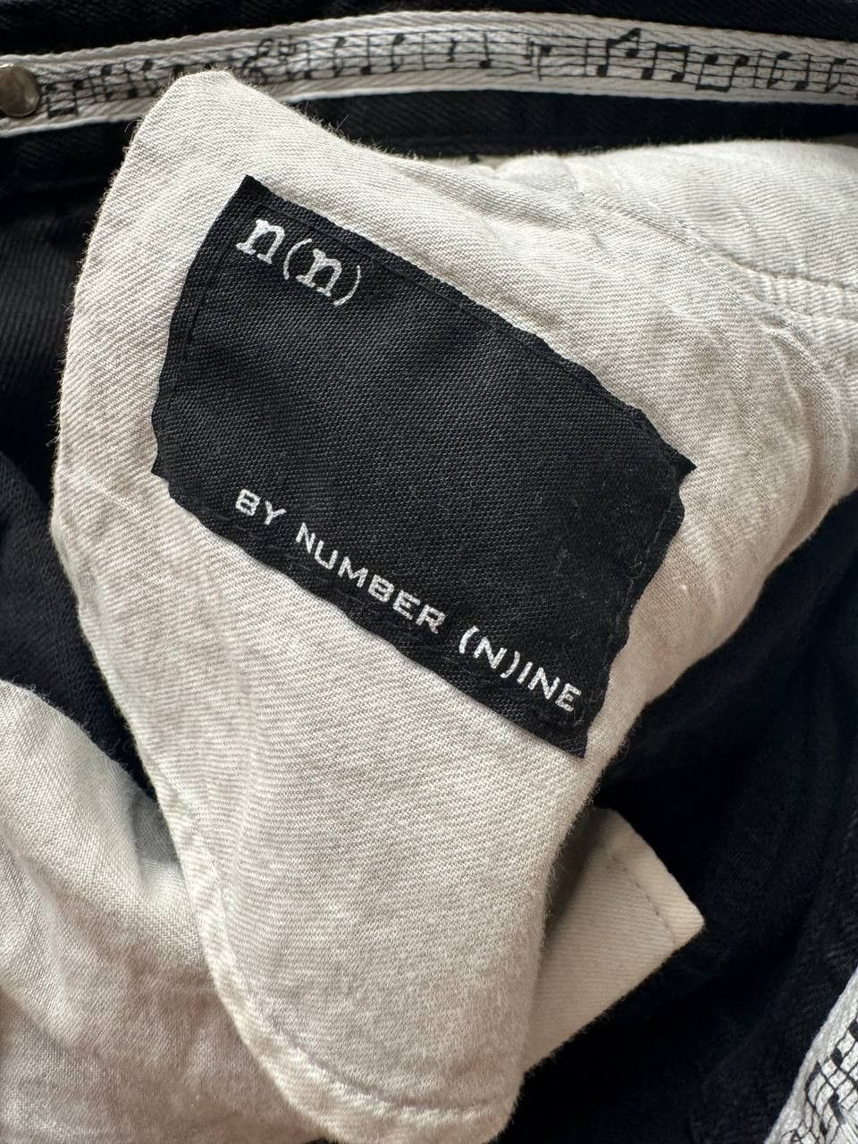 Number (N)ine × STUDIOUS Number Nine Black Distressed Jeans Size US 31 - 5 Thumbnail
