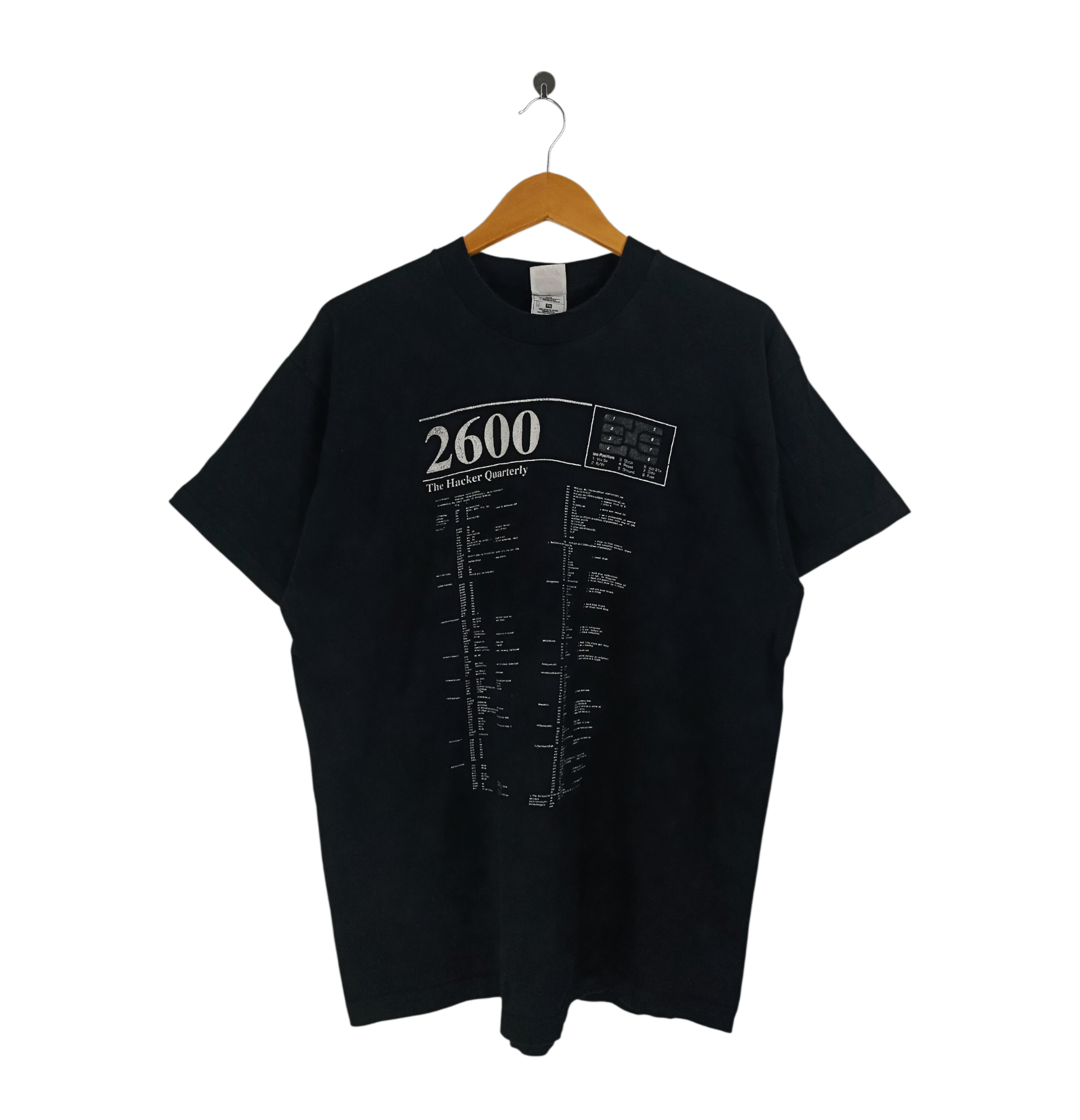 Vintage VINTAGE 90'S 2600:THE HACKER QUARTERLY VERY RARE MICROSOFT Size US XL / EU 56 / 4 - 1 Thumbnail