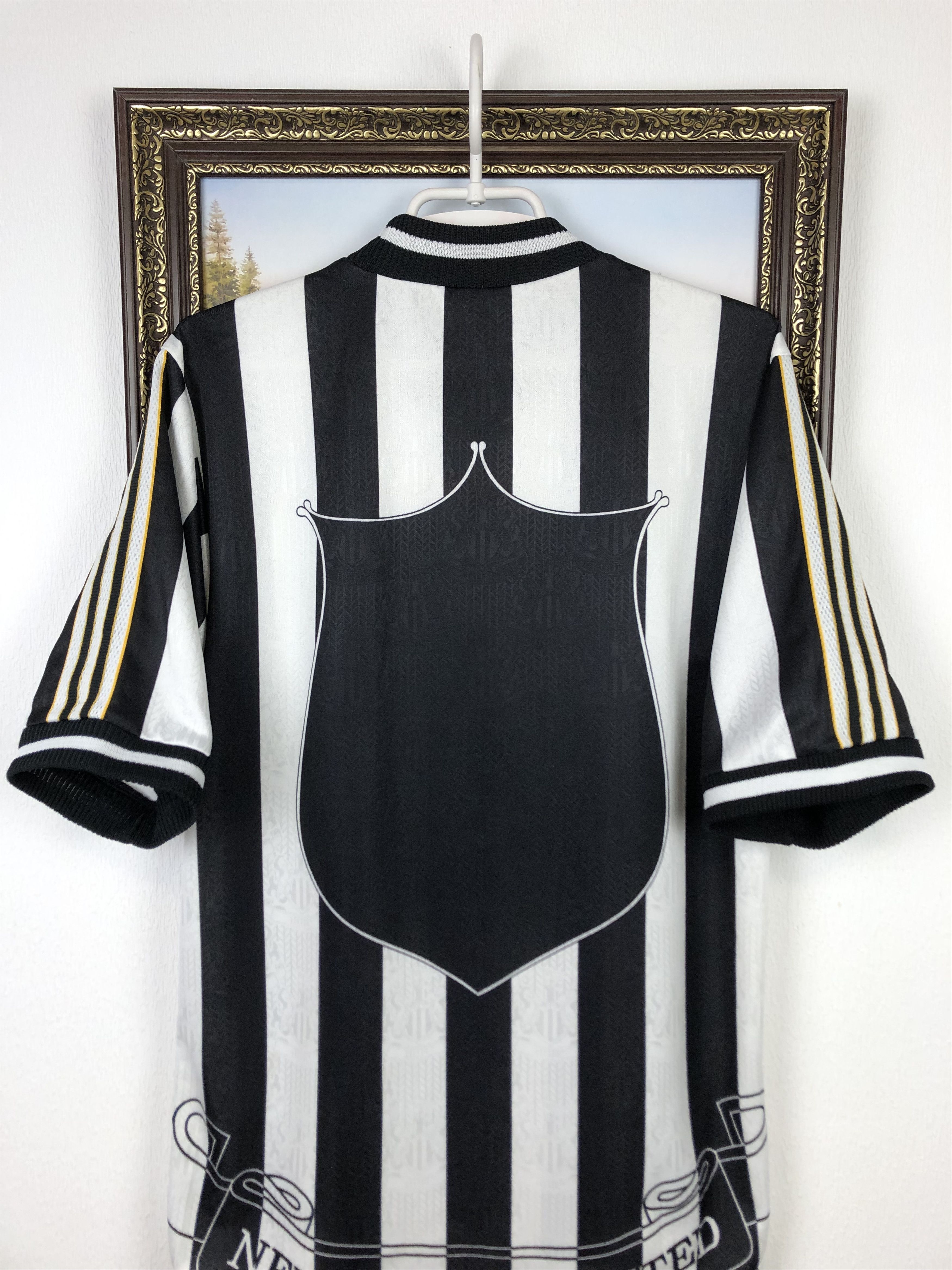 Adidas Newcastle United Home football shirt 1997 Soccer Adidas Size US S / EU 44-46 / 1 - 8 Thumbnail