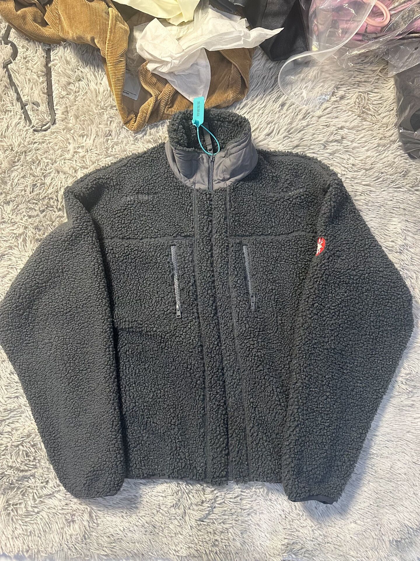 Cav Empt C.E/CAVEMPT 25AW Gray Fleece Jacket Size US M / EU 48-50 / 2 - 1 Thumbnail