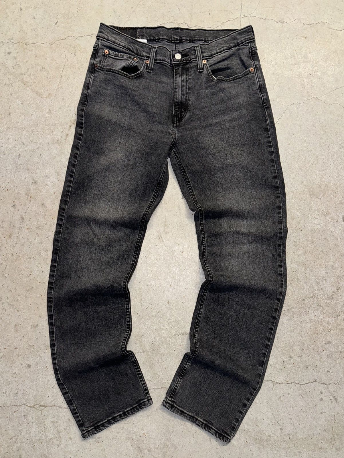 Levi's Crazy Vintage 90s Levi’s Jeans Faded Black Denim Size US 33 - 4 Thumbnail