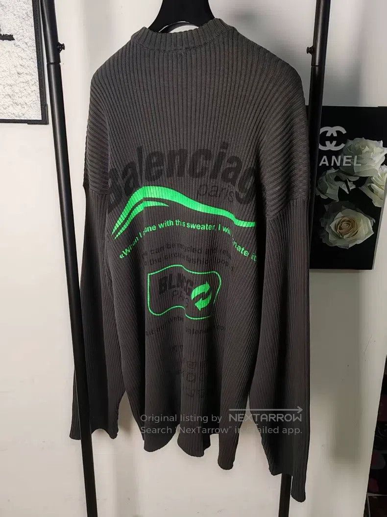Balenciaga Balenciaga Knitted Sweater Size US S / EU 44-46 / 1 - 2 Thumbnail