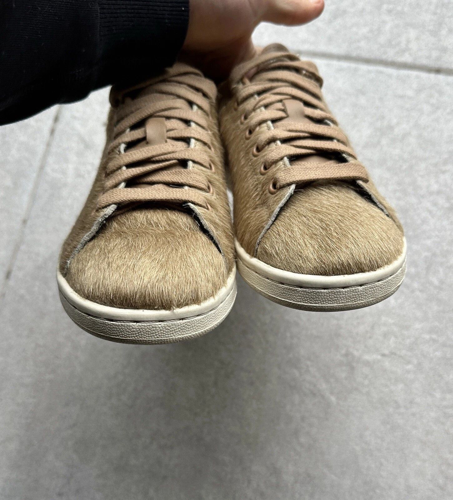 Adidas Adidas Stan Smith Shoes Pony Hair Womens Sneakers Rare Style Size US 6 / IT 36 - 10 Thumbnail