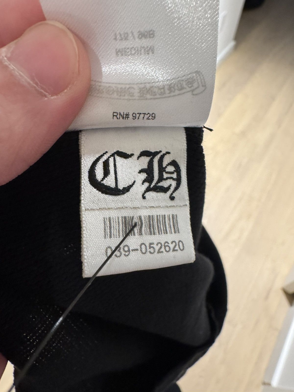 Chrome Hearts Thermal waffle long sleeve Size US M / EU 48-50 / 2 - 5 Thumbnail