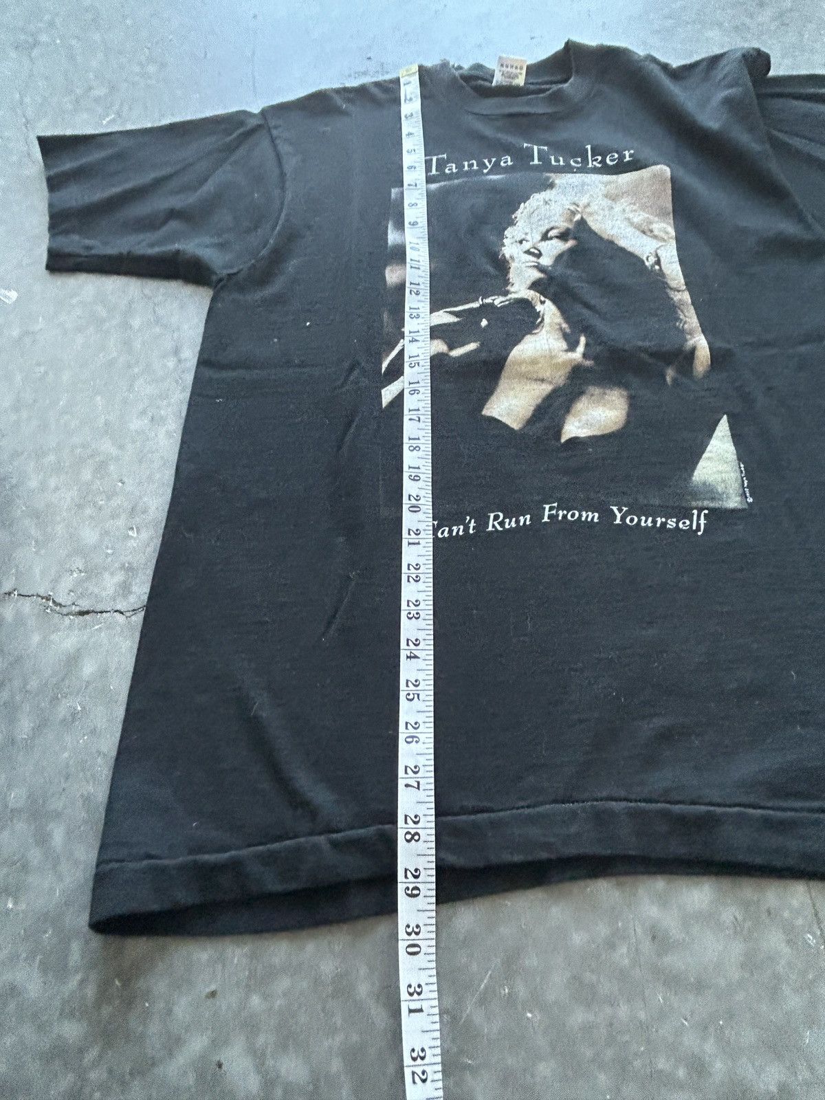 Fruit Of The Loom Vintage 90s Tanya Tucker Tour Graphic Tee Size US L / EU 52-54 / 3 - 9 Thumbnail