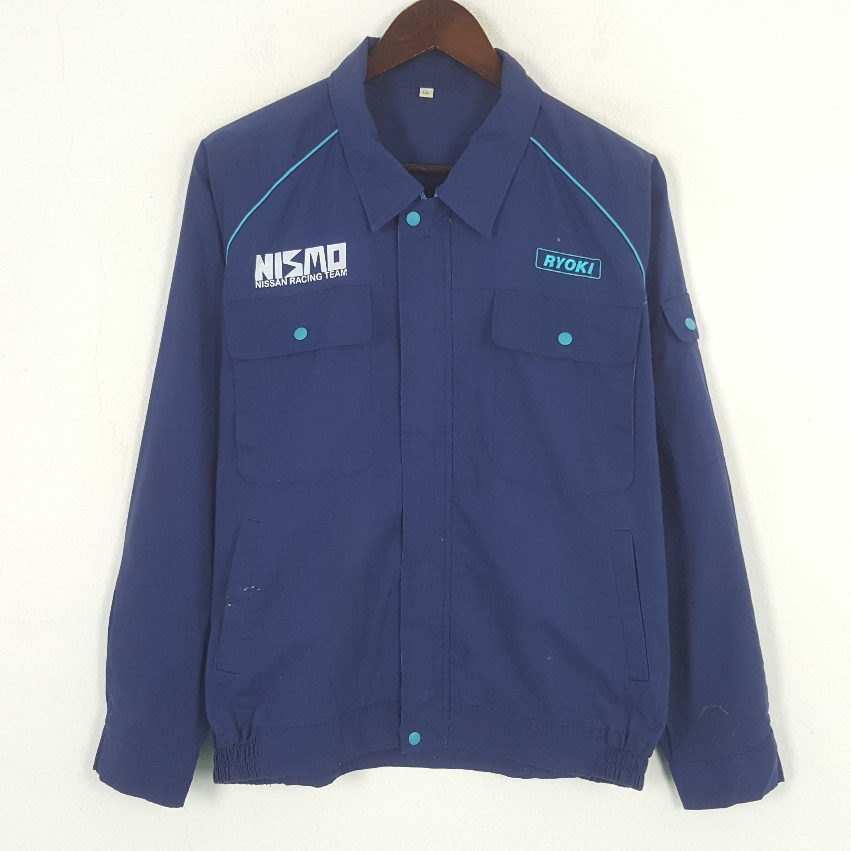 Vintage Vintage Nismo Nissan Racing Team Custom Worker Japan Jacket Size US L / EU 52-54 / 3 - 3 Thumbnail