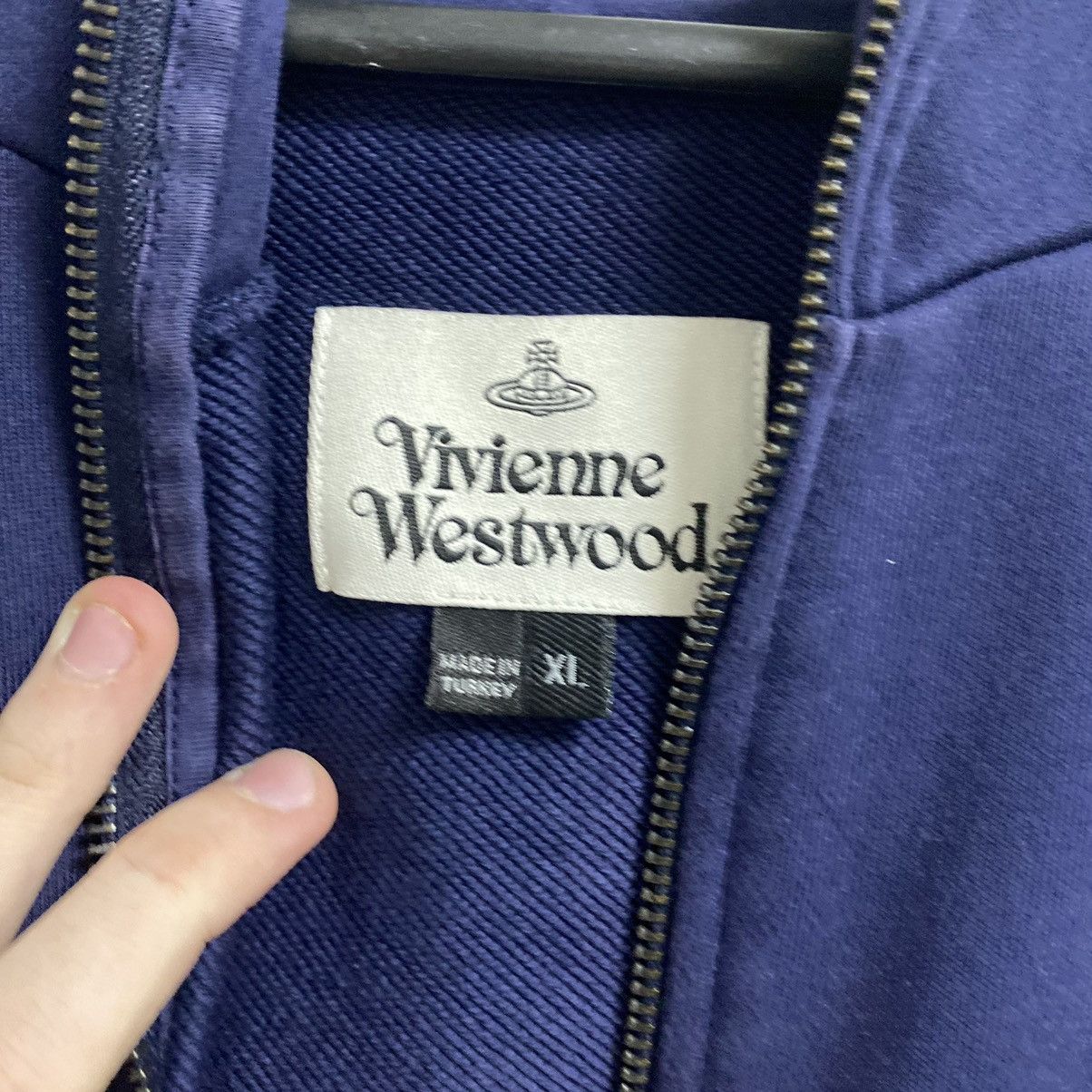 Vivienne Westwood Vivienne Westwood Zip Hoodie Size US XL / EU 56 / 4 - 4 Thumbnail