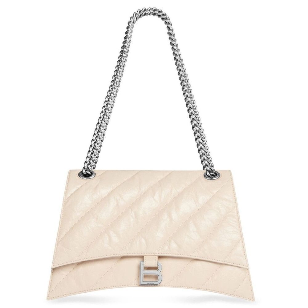 Balenciaga o1in1g0724 Size : OS / Crush Medium Chain Bag Quilted Size ONE SIZE - 1 Thumbnail