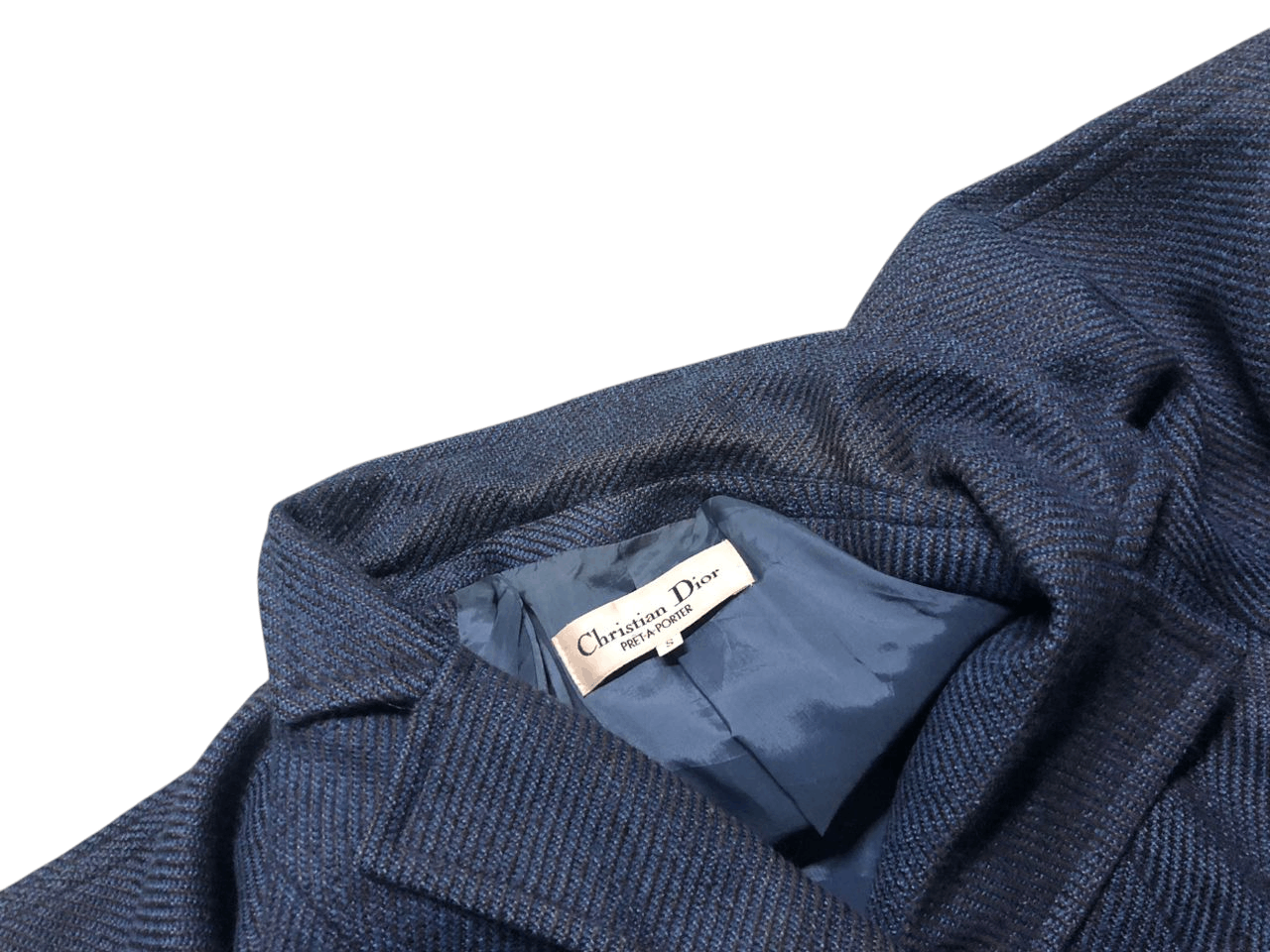 Christian Dior Monsieur Vintage Christian Dior Wool Double Breasted Coat Rare Size S / US 4 / IT 40 - 14 Thumbnail