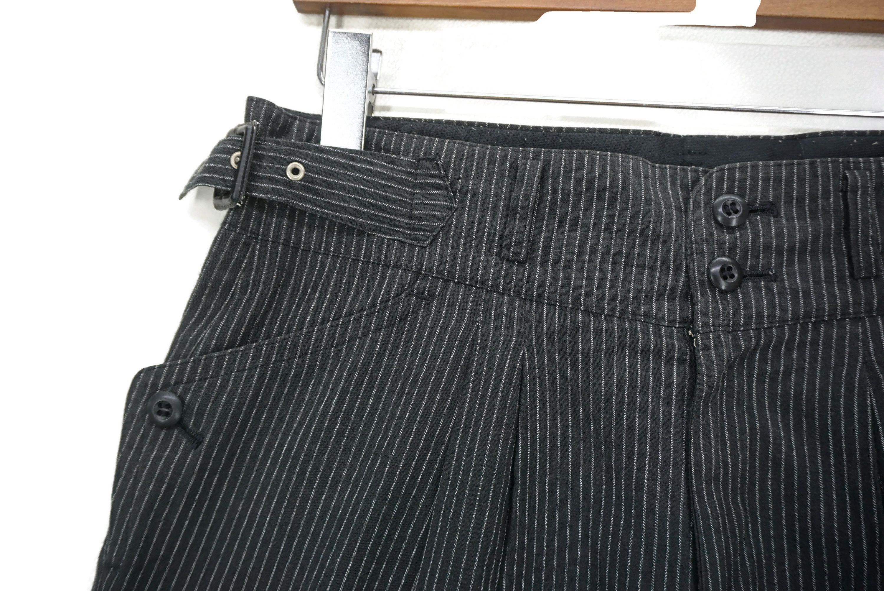 If Six Was Nine Balloon High Rise Bilvie Monsieur Buckle Waist Wide Leg x5 Size US 31 - 4 Thumbnail