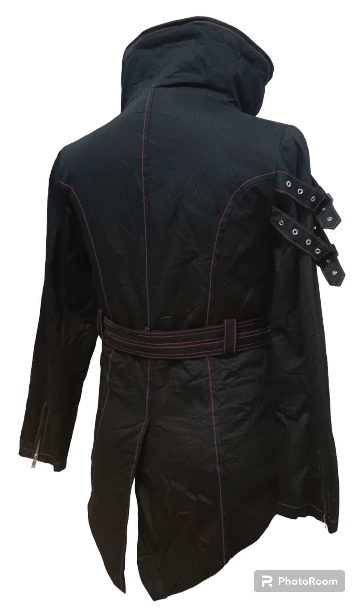 Japanese Brand DEOART PUNK GOTHIC ASYMMETRICAL LIGHT PUFFER JACKET Size US M / EU 48-50 / 2 - 4 Thumbnail