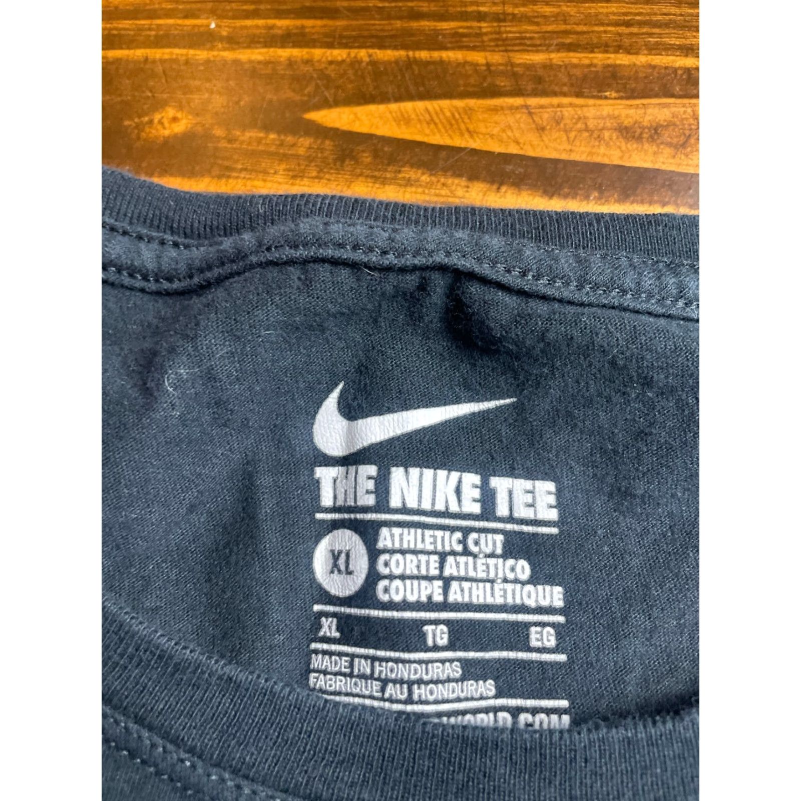 Nike Nike Tee Shirt Womens XL Black NCAA Purdue Boilermakers Shirt Modern Casual Regular Short Sleeve Round Neck Ladies XS? Wait Size XL / US 12-14 / IT 48-50 - 6 Thumbnail