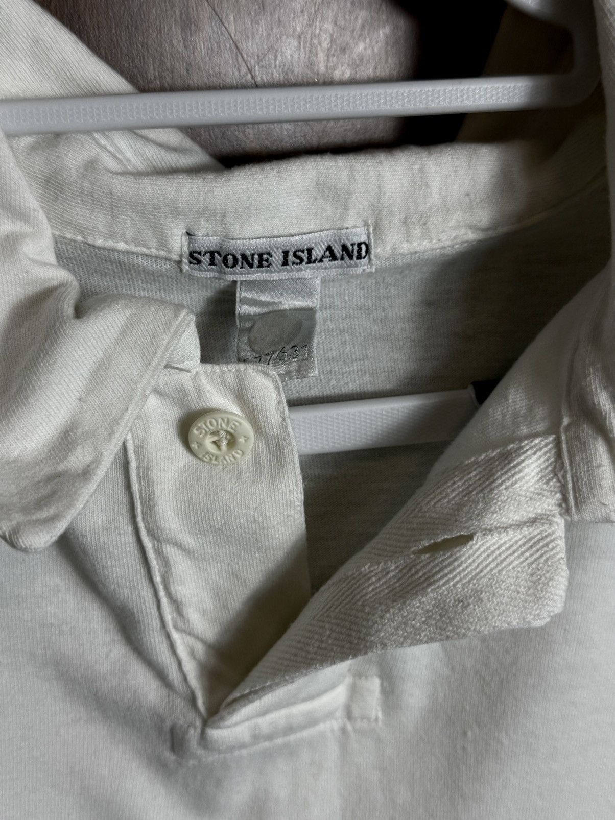Stone Island Archive Stone Island 2002 Polo Shirt Size US XL / EU 56 / 4 - 6 Thumbnail