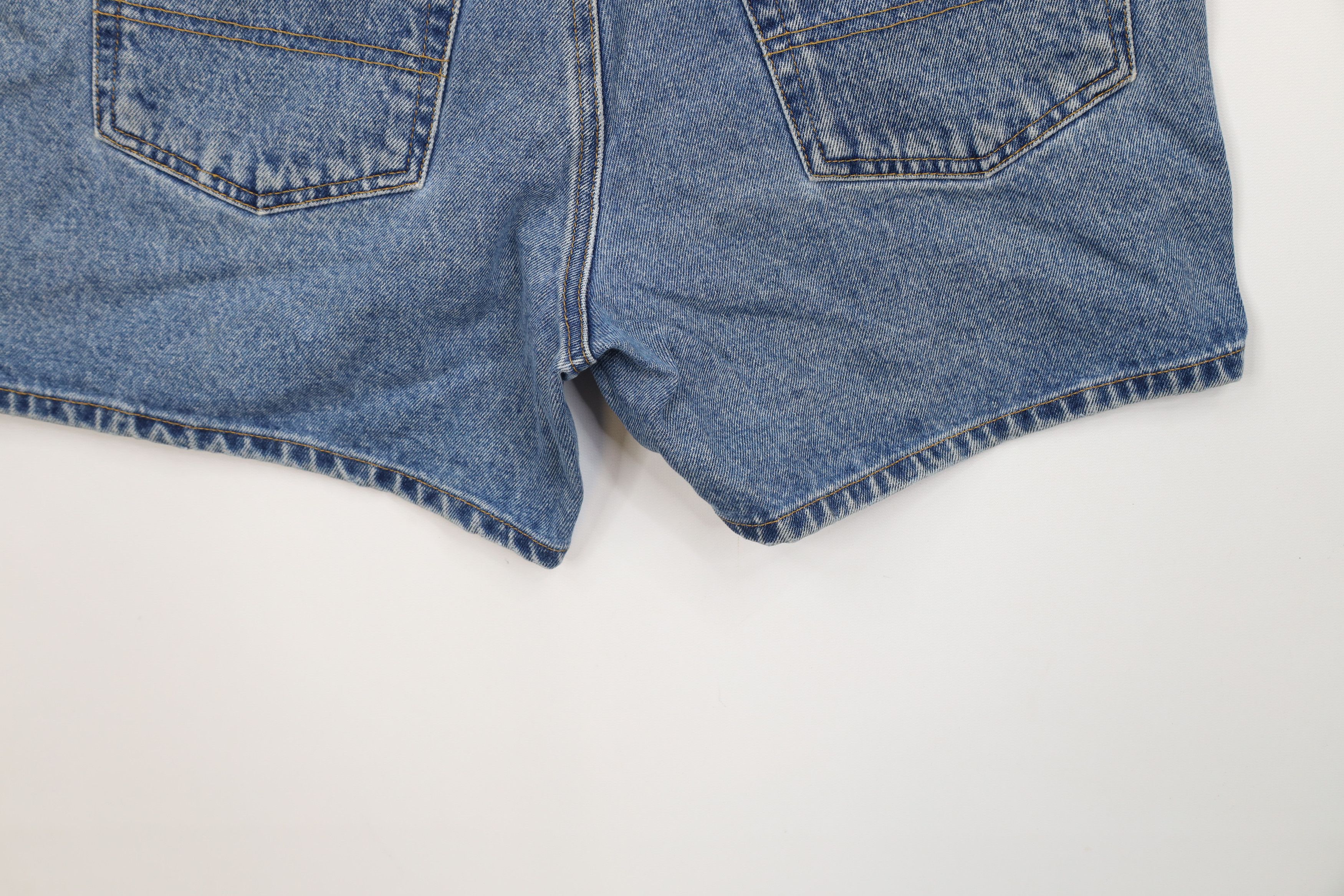 Ralph Lauren Vintage 90s Ralph Lauren Above Knee Denim Jean Shorts Jorts Size 30" / US 8 / IT 44 - 11 Thumbnail
