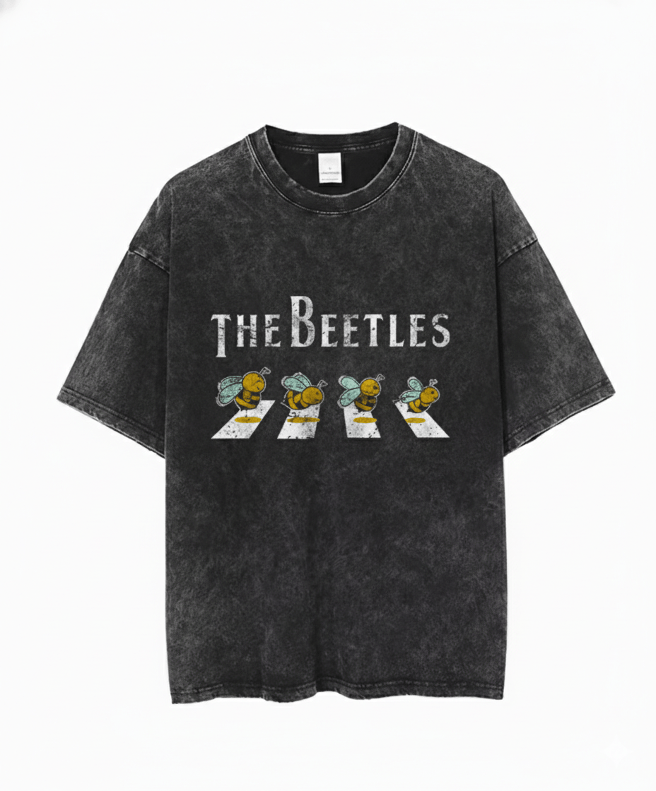 Other Y2K Streetwear Retro The Beetles High Quality Washed T-Shirt Size US S / EU 44-46 / 1 - 1 Thumbnail