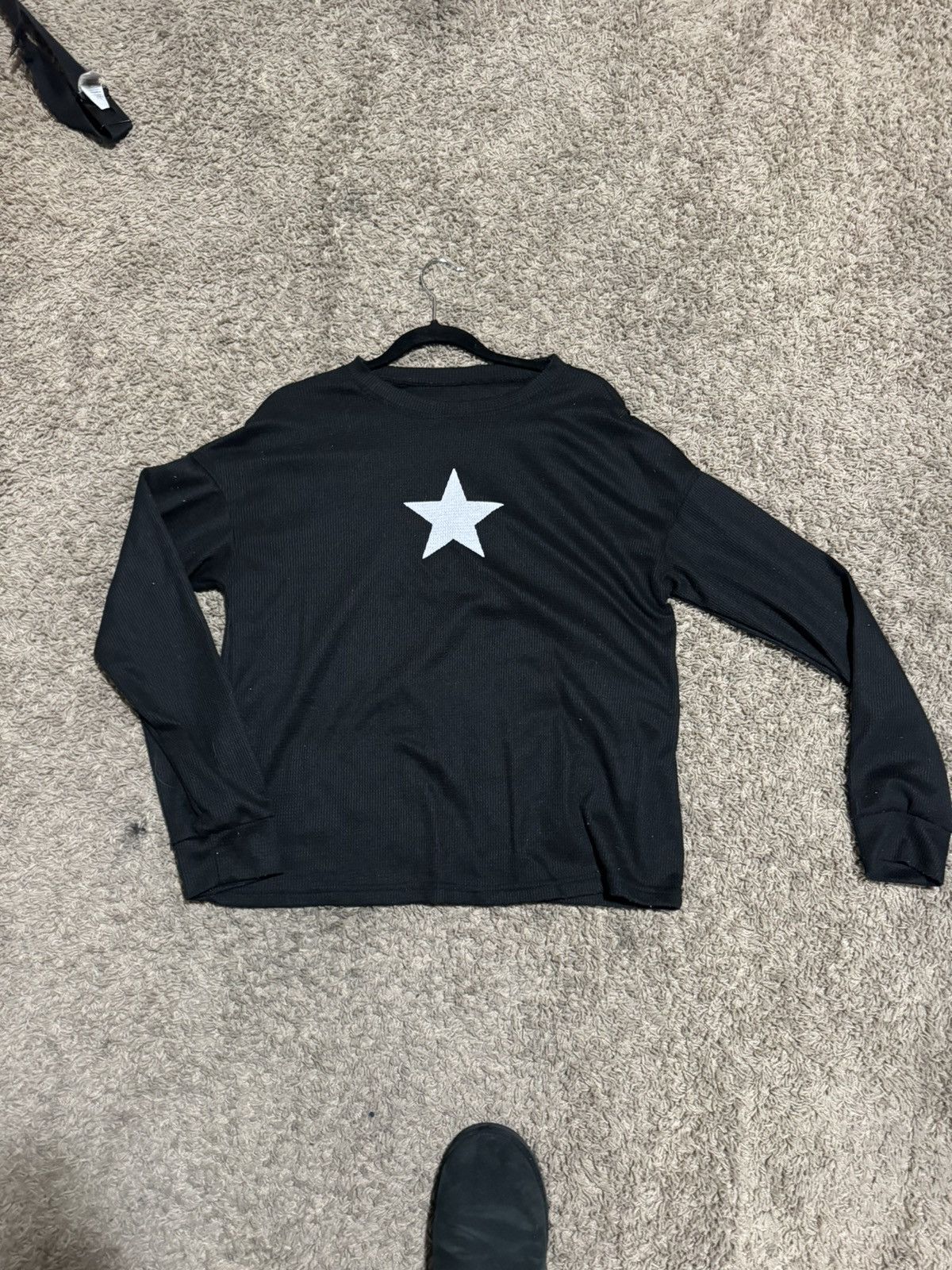 Vintage zero y2k star long sleeve Size US L / EU 52-54 / 3 - 1 Preview