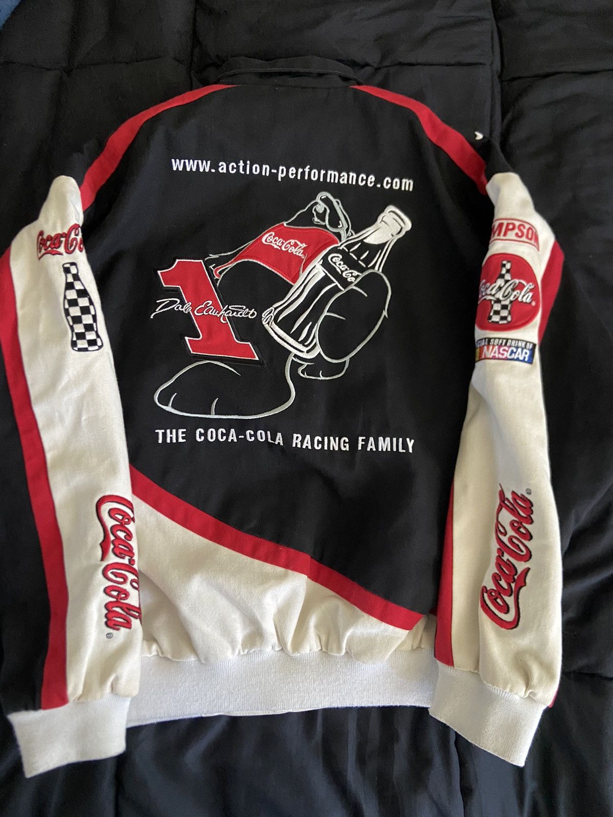 NASCAR × Vintage vintage dale earnhardt jr jacket Coca Cola Size US XXS / EU 40 - 8 Thumbnail