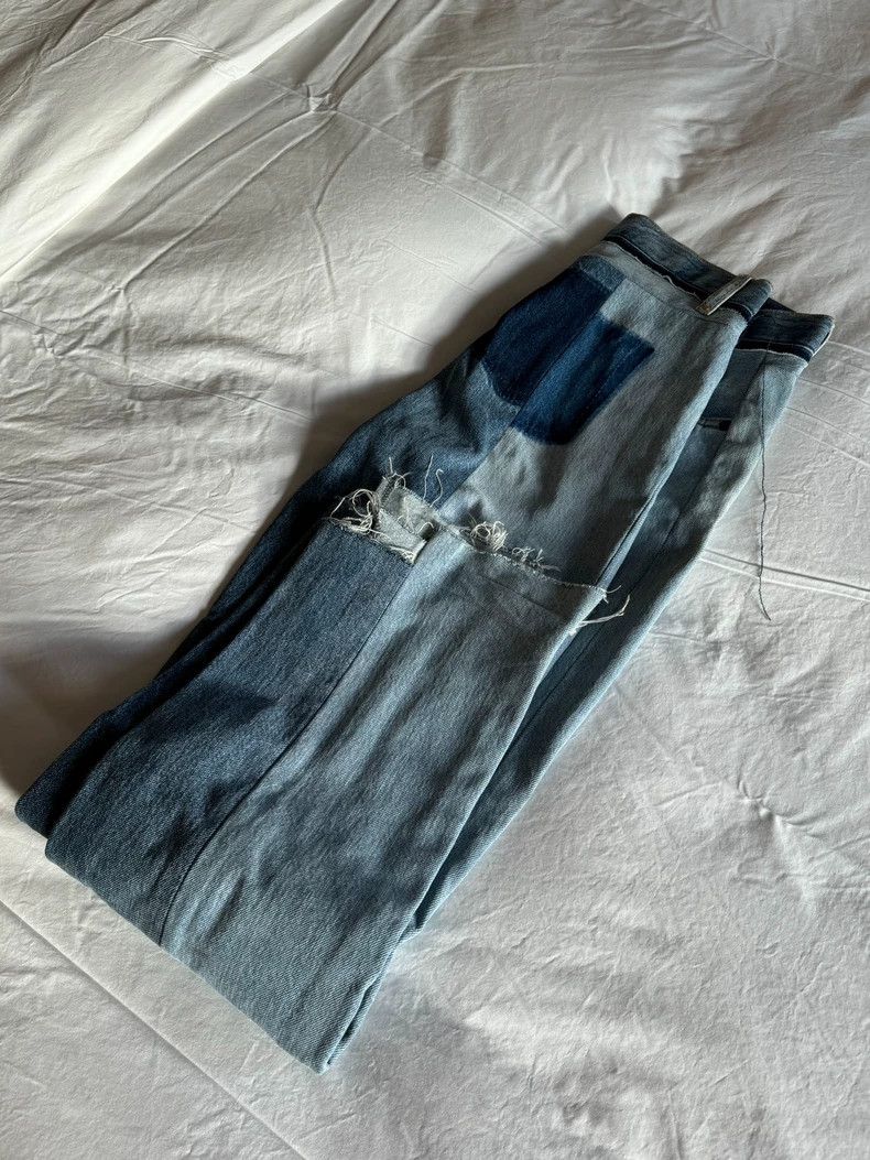 Maison Margiela Maison Margiela Two-color stitching wool jeans 2502-Nextarr Size 25" / US 0 / IT 36 - 6 Thumbnail