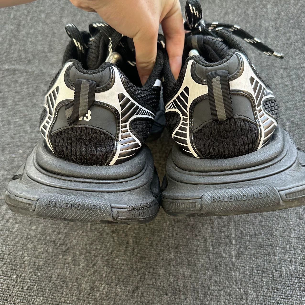 Balenciaga Balenciaga 95 New Black Sneakers Size 43 Size US 10 / EU 43 - 4 Thumbnail