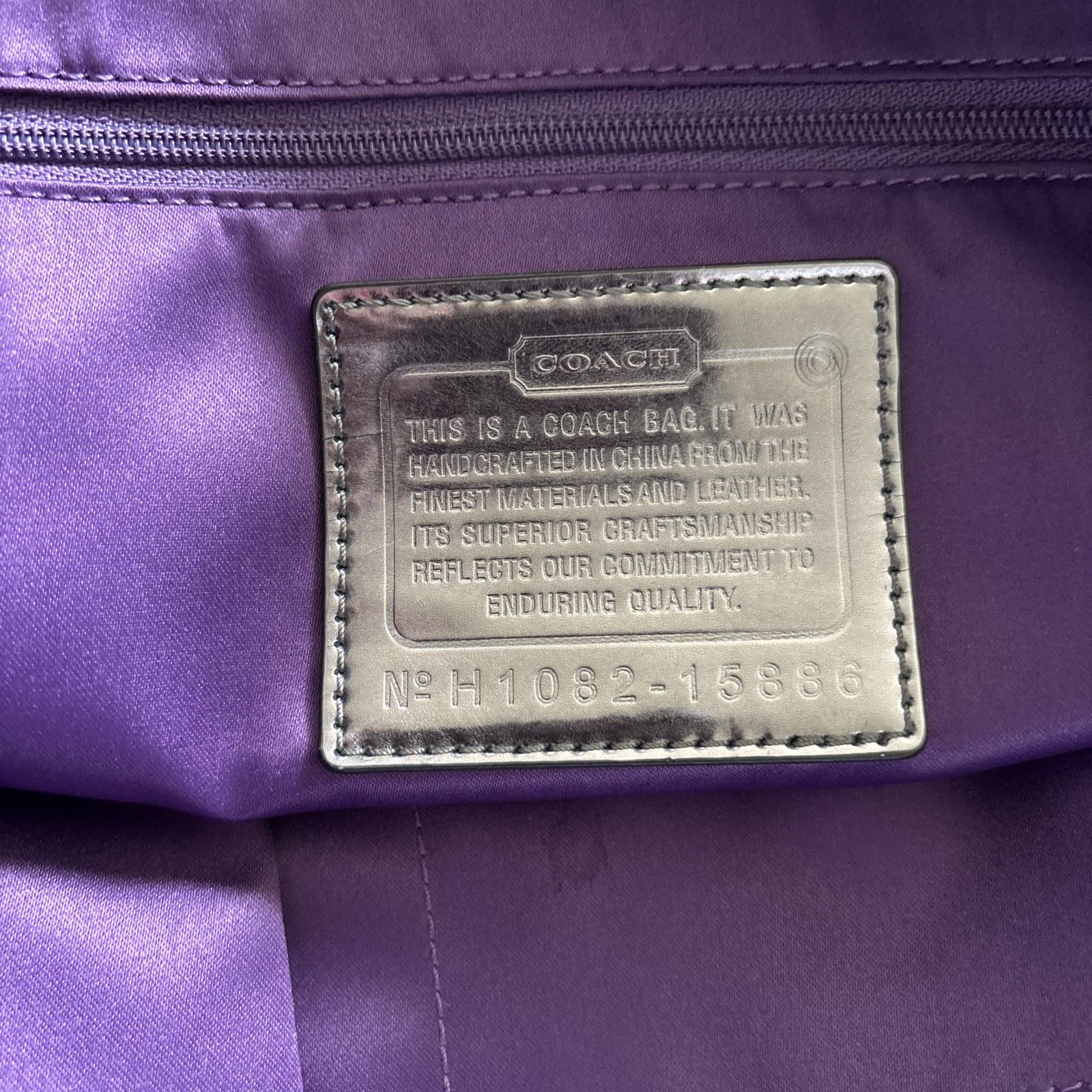 Coach Coach Poppy Tote Bag Size ONE SIZE - 9 Thumbnail
