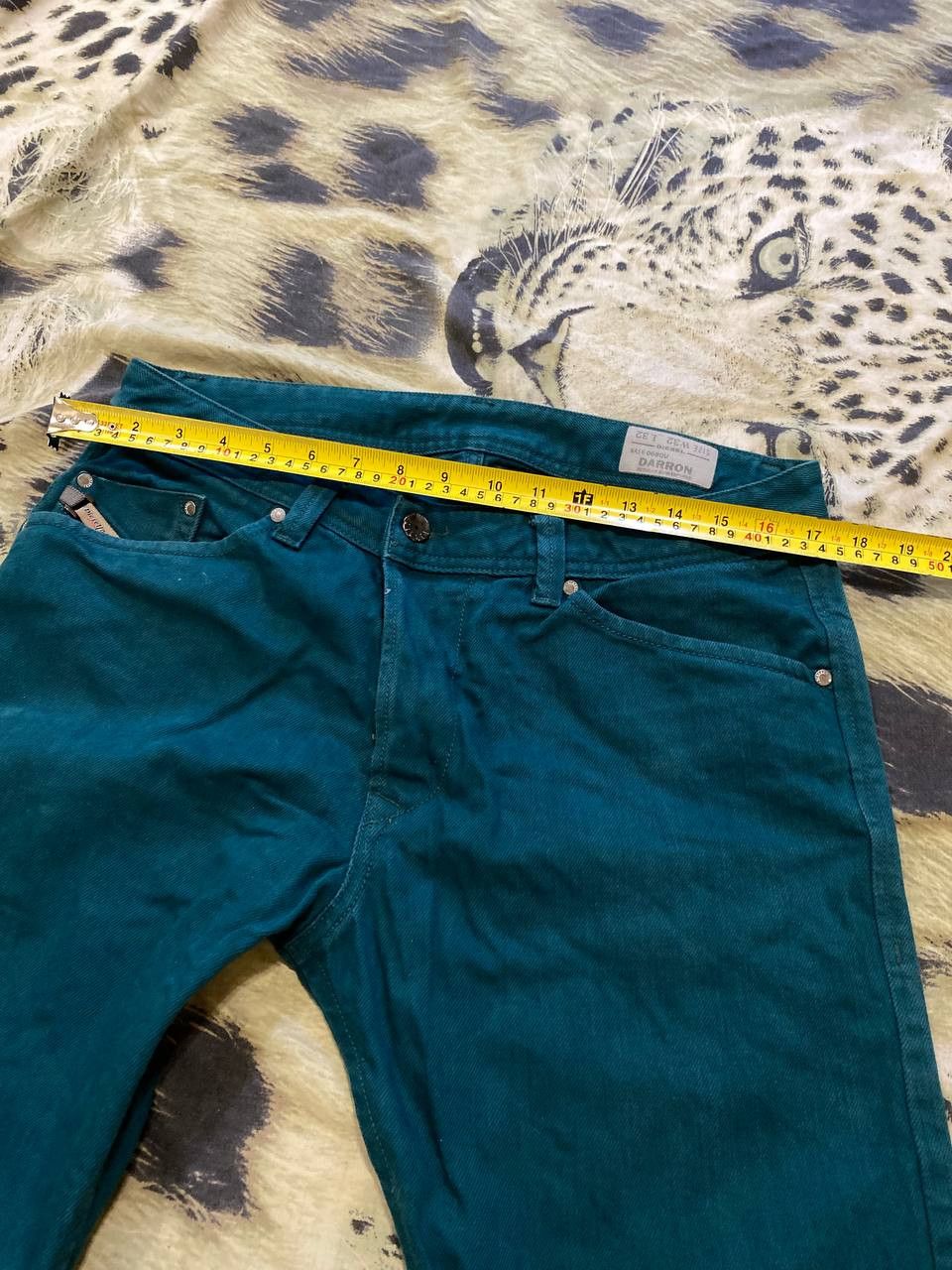 Diesel Diesel jeans vintage green denim pants streetwear Size US 32 / EU 48 - 13 Thumbnail