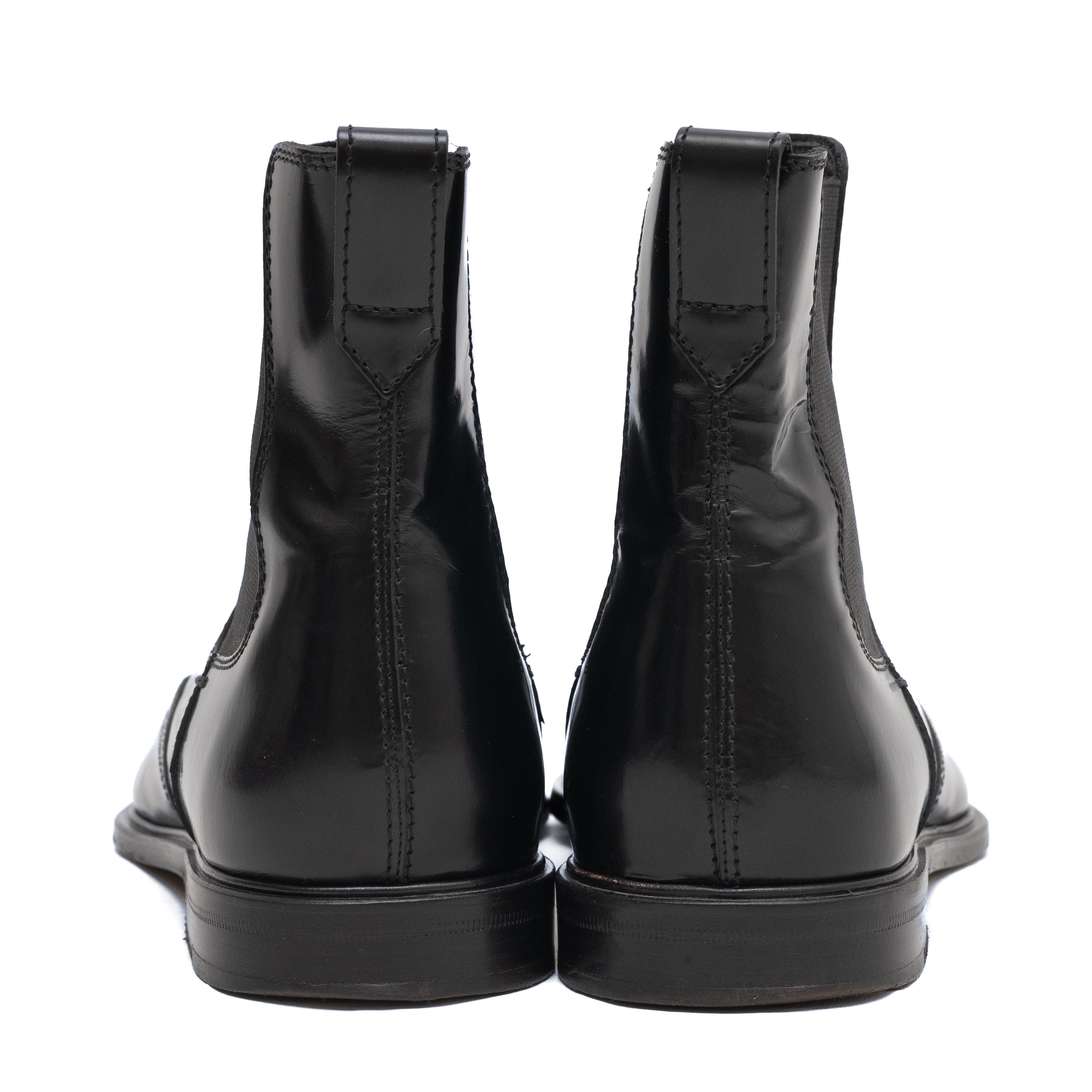 Tod's TOD’S Patent Leather Brogue Chelsea Boots Size US 9.5 / EU 42-43 - 5 Thumbnail