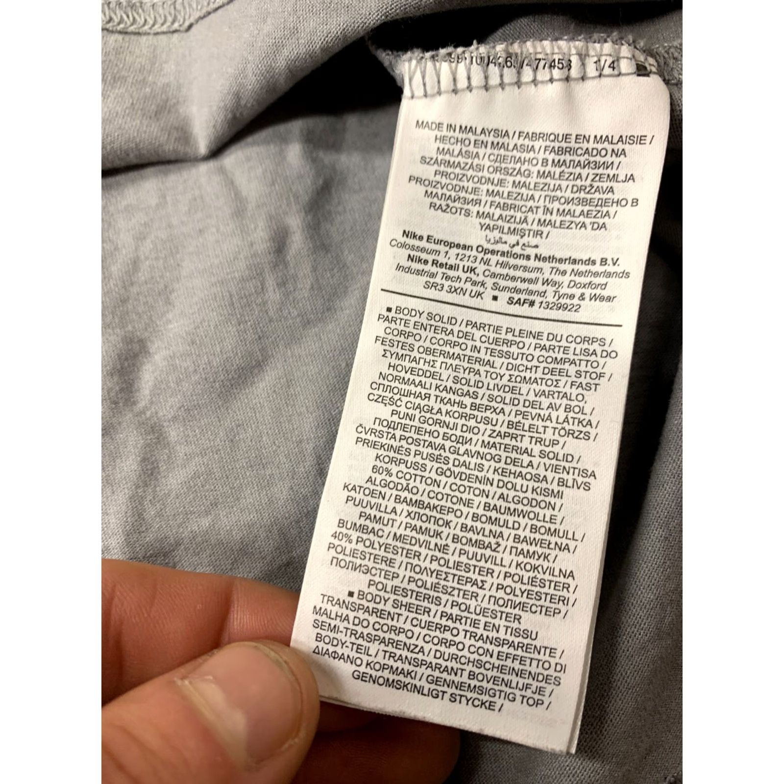 Nike NIKE PRO Dri-FIT ORIGINAL 2021 MEN COMPRESSION SHIRT JERSEY TEE SIZE S SMALL Size US S / EU 44-46 / 1 - 6 Thumbnail