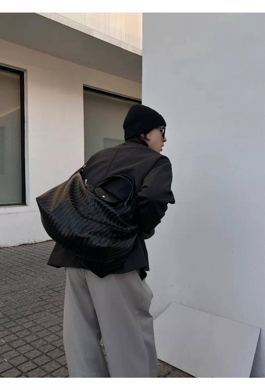 Leather Original Design PU Tote Crossbody | Large Backpack Size ONE SIZE - 4 Thumbnail