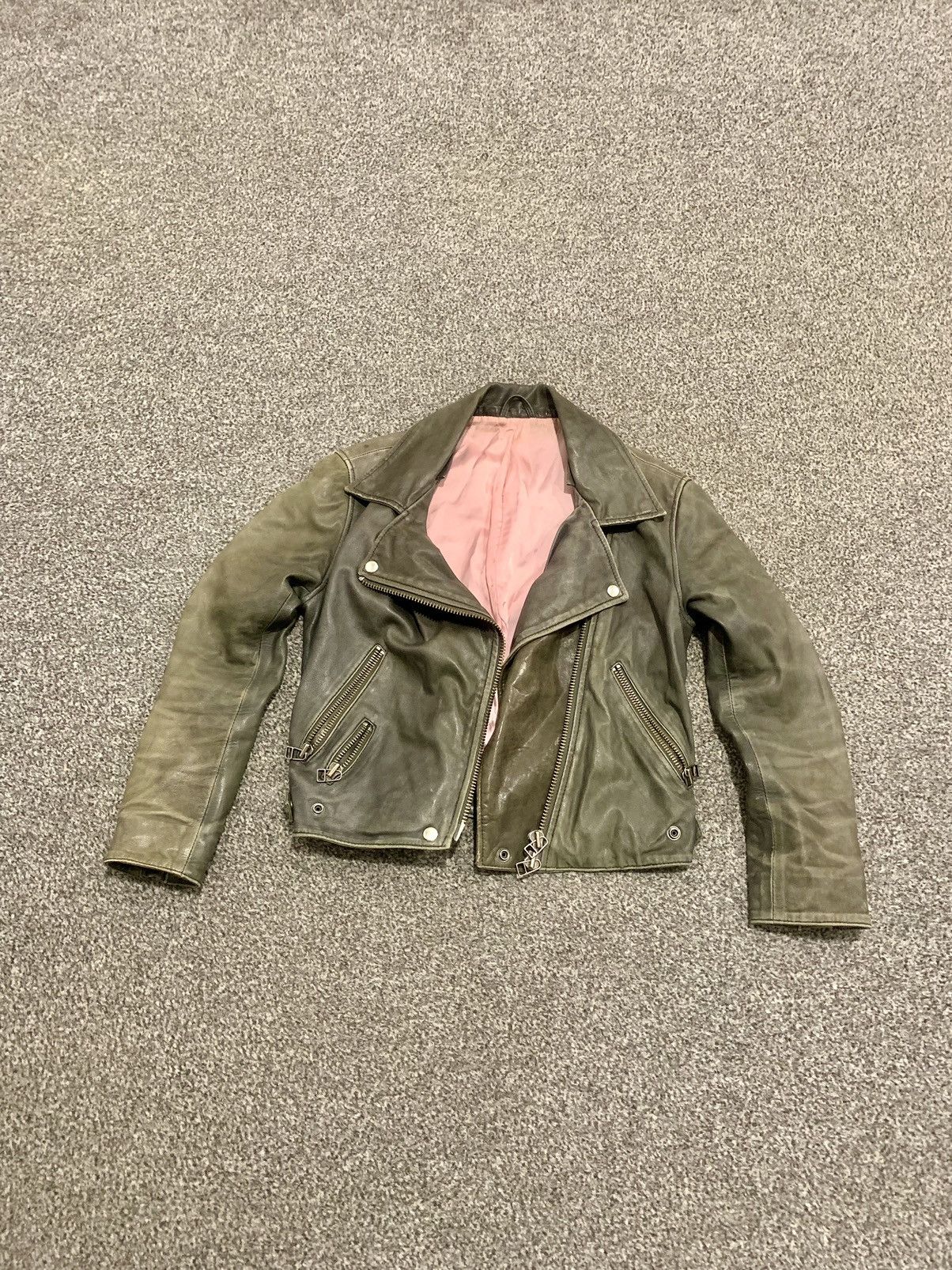 Acne Studios Acne Sheep Leather Ramones Jacket Size US XS / EU 42 / 0 - 1 Thumbnail