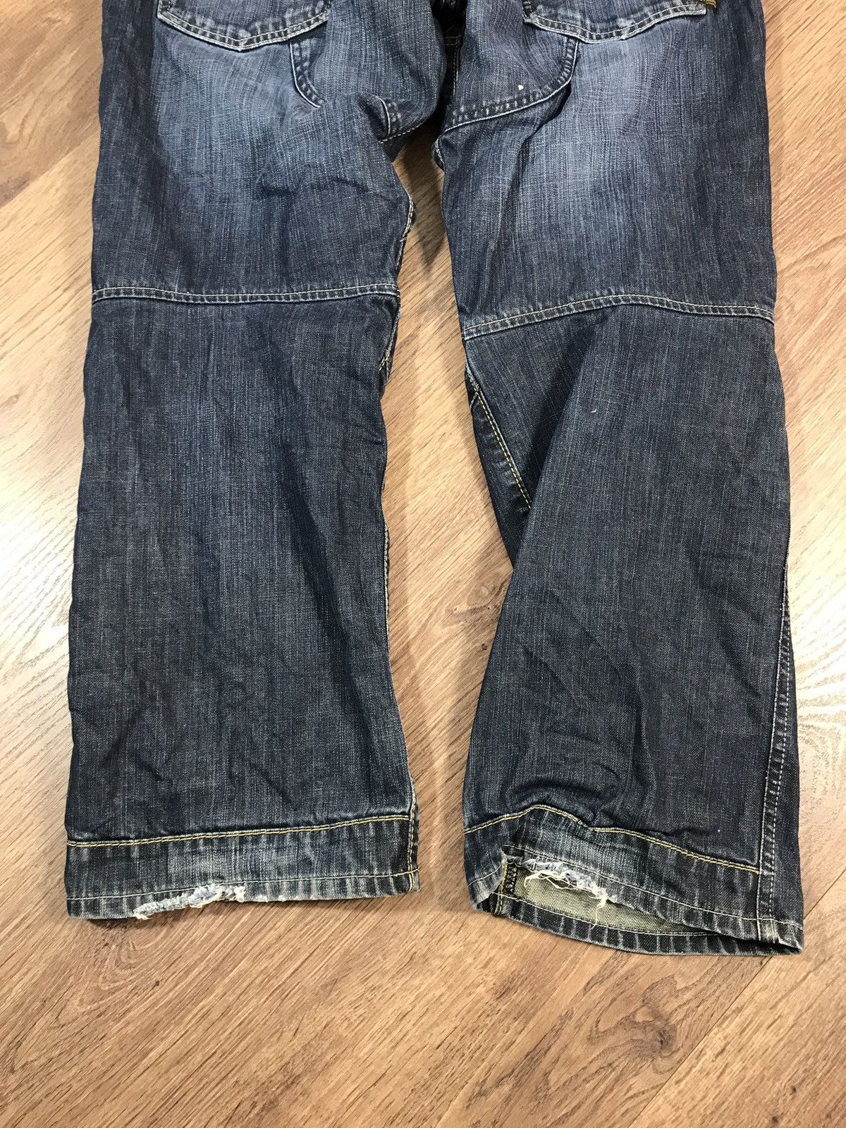 G-Star Vintage G Star Raw Elwood 96 Biker Jeans Y2K Size US 32 / EU 48 - 10 Thumbnail
