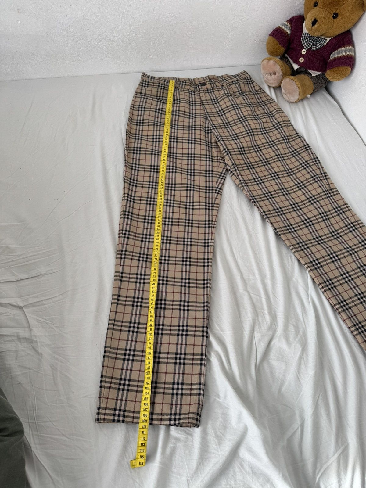 Burberry Vintage Burberry tartan trouswes Size 32" / US 10 / IT 46 - 8 Thumbnail