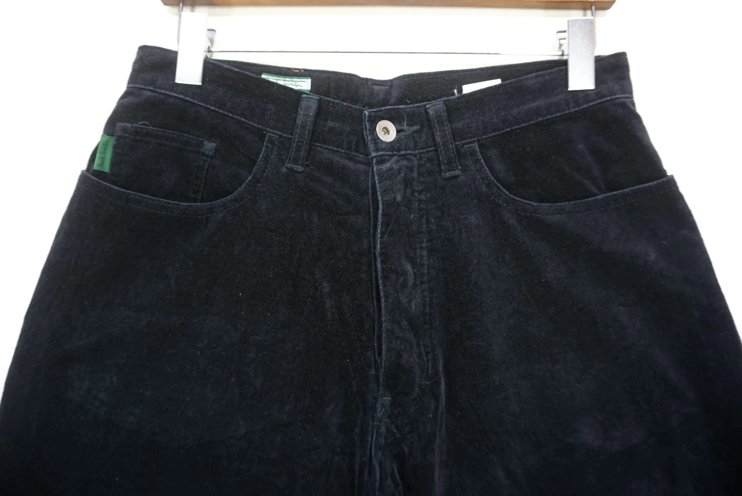 Paul Smith Velour Pants Size W30xL30.5 Baggy Wide Leg Japan Made Size US 30 / EU 46 - 3 Thumbnail