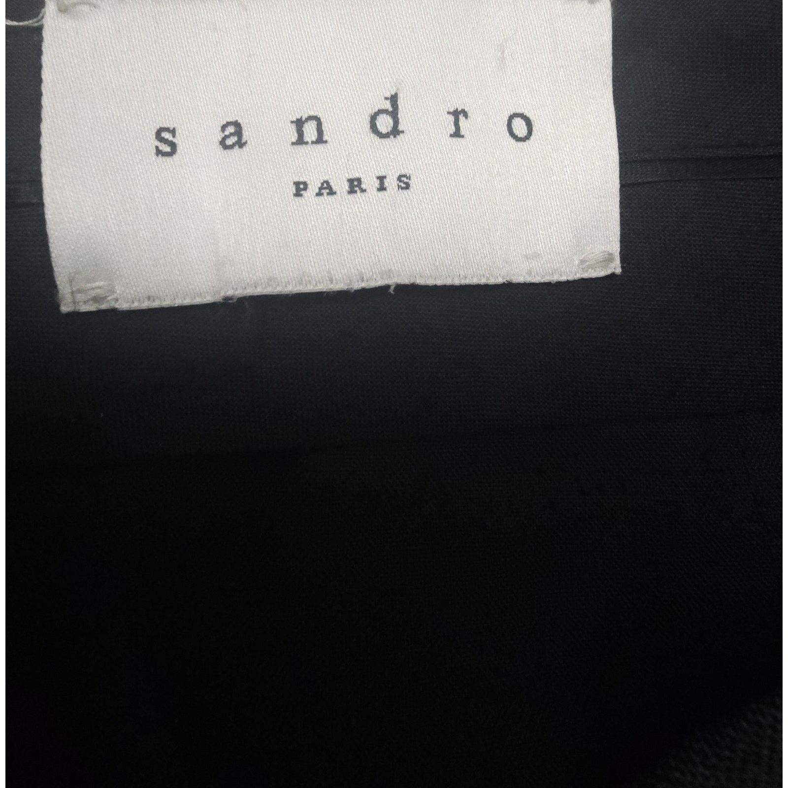 Sandro Sandro Paris Wool Dress Trousers Slim Tailored France 42 Size 42S - 6 Thumbnail