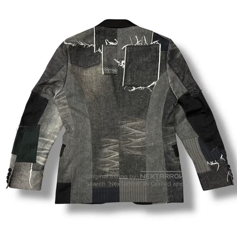 Junya Watanabe Junya Watanabe Patchwork deconstructed distressed denim ja Size US M / EU 48-50 / 2 - 2 Thumbnail
