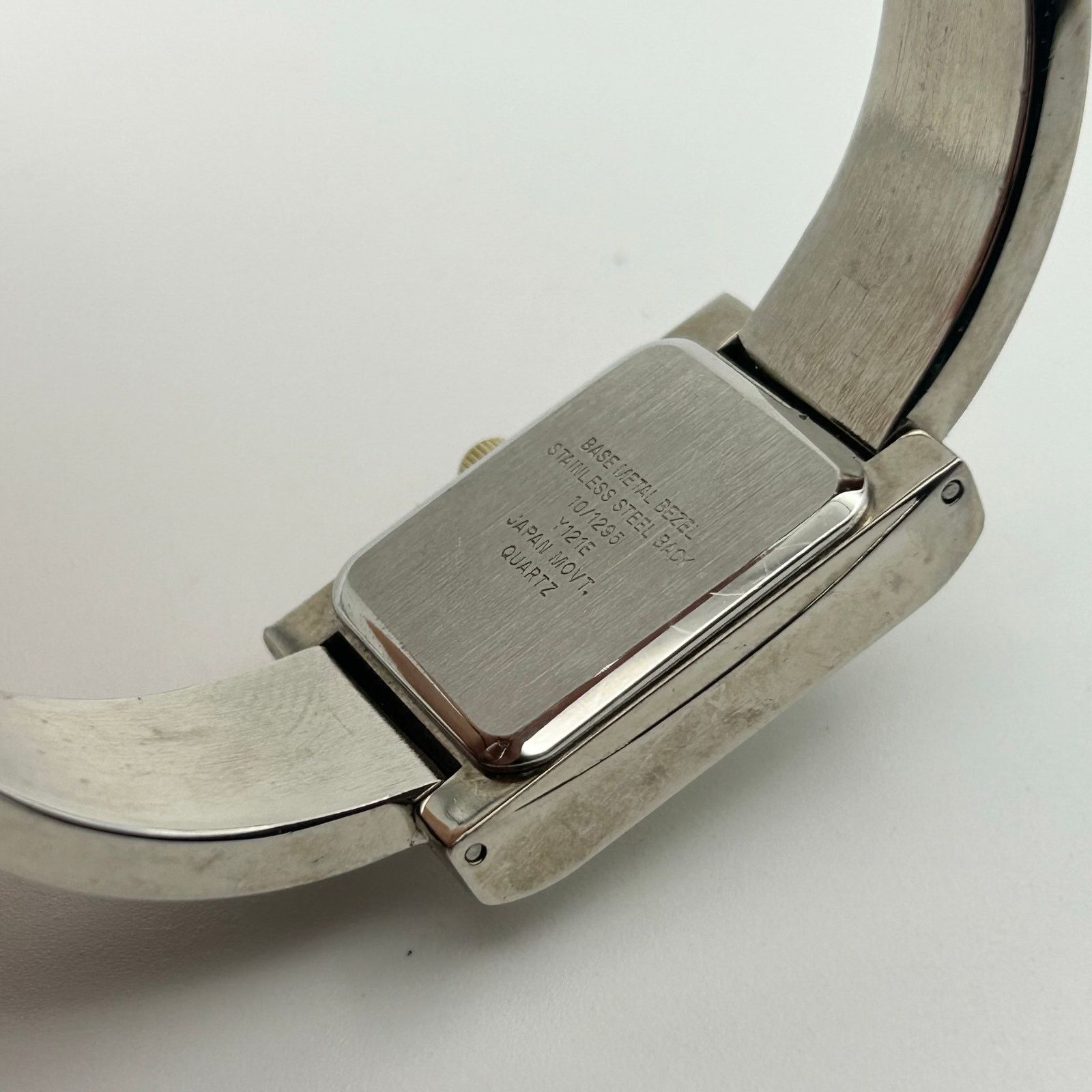 Anne Klein Anne Klein Two-tone Rectangular Stainless Steel Watch Size ONE SIZE - 6 Thumbnail