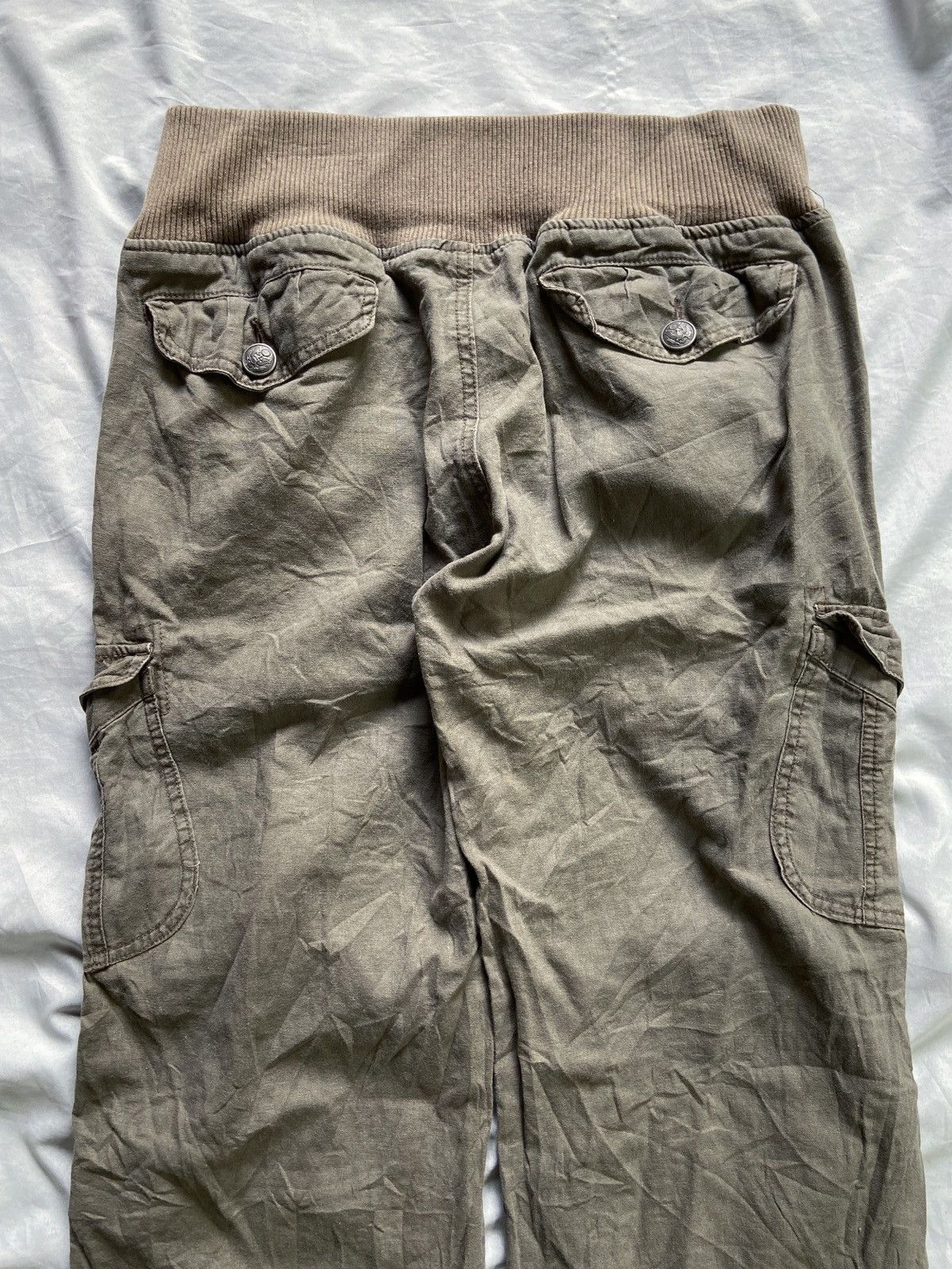 semanticdesign SEMANTIC DESIGN FLARED CARGO PANTS Size US 31 - 14 Thumbnail