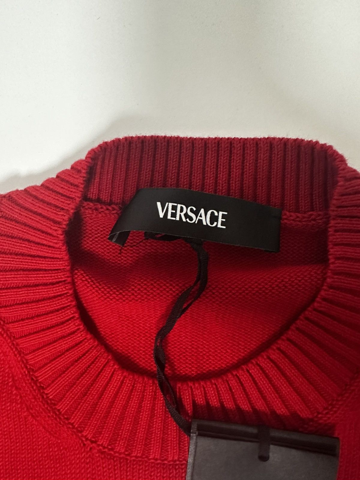 Versace Versace Red Sweatshirt Size US XL / EU 56 / 4 - 5 Thumbnail