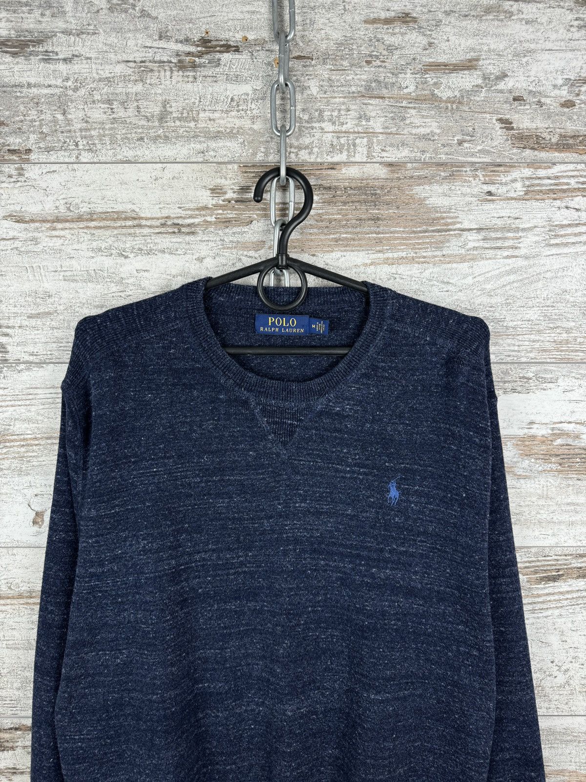 Polo Ralph Lauren Mens Vintage Polo Ralph Lauren sweater sweatshirt rugby Size US M / EU 48-50 / 2 - 2 Thumbnail