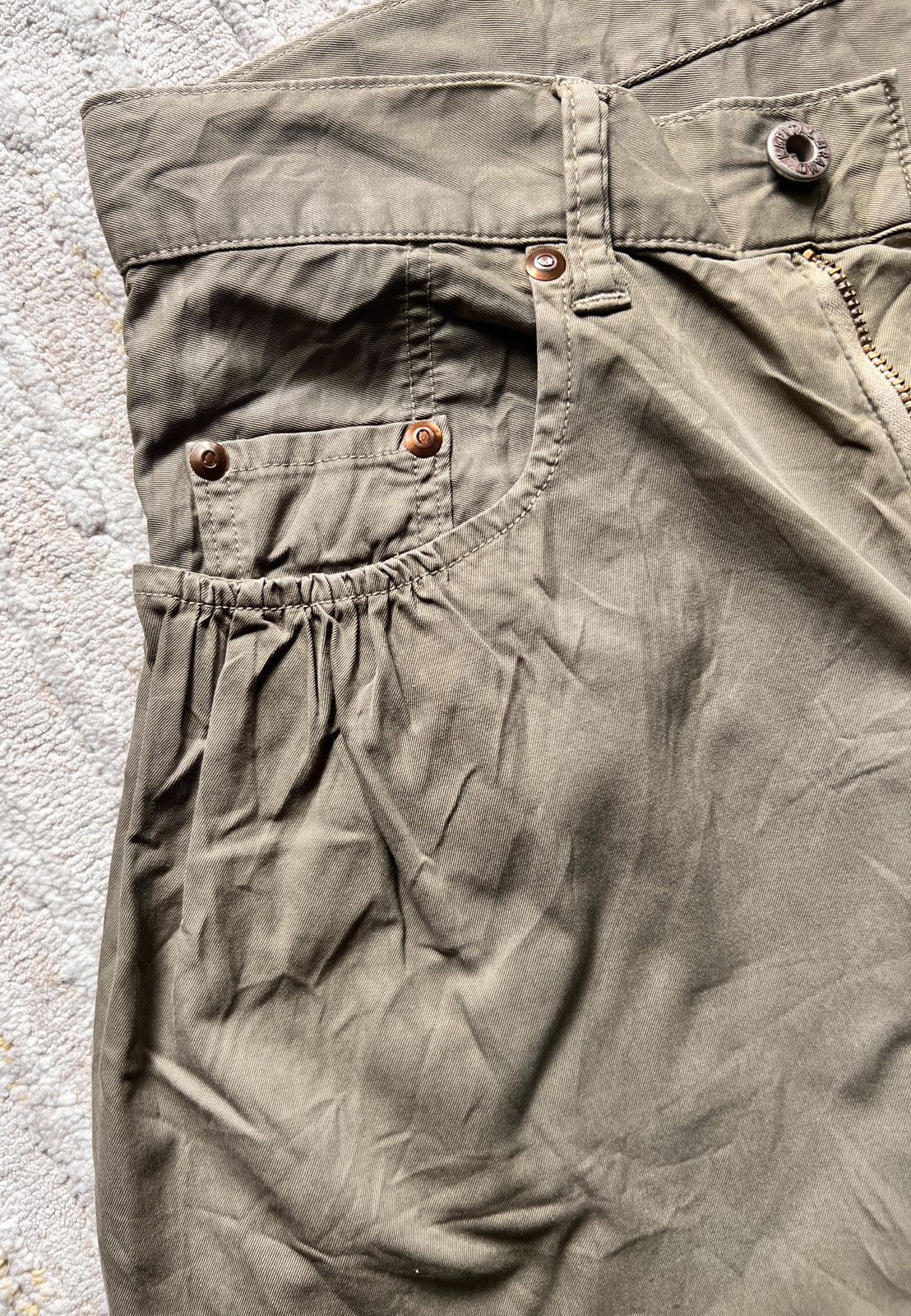 Kapital Kapital Wide Fit Baggy Cotton Pants Size US 29 - 9 Thumbnail